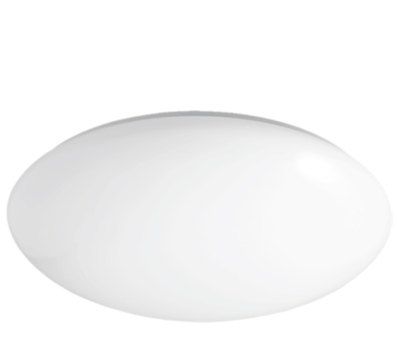 SAL Opal SO3700/40TC/DP2 15W/30W dual power LED oyster light, tri-colour, 390mm