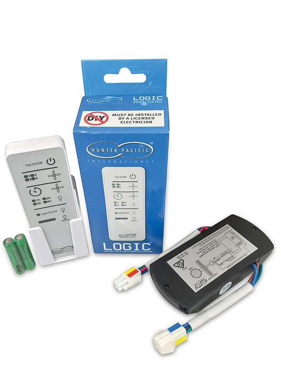 Hunter Pacific Logic Dimmable Remote Control & Receiver Kit - HUNA2003