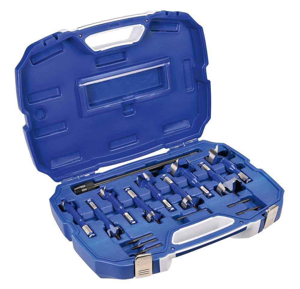 Bordo 2674-S1 9 Piece Professional Self Feeding Wood Bit Set 25-57mm