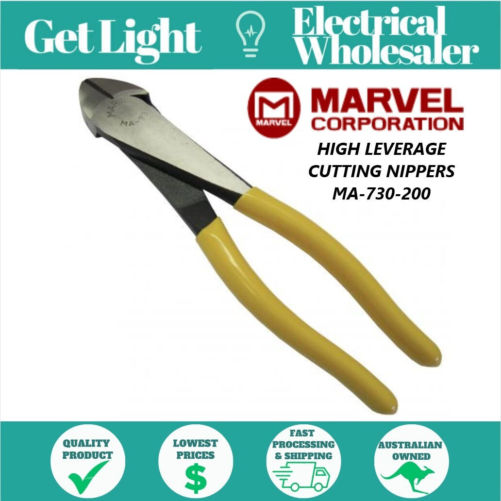 MARVEL MA730 HIGH LEVERAGE CUTTING PLIERS-MADE IN JAPAN