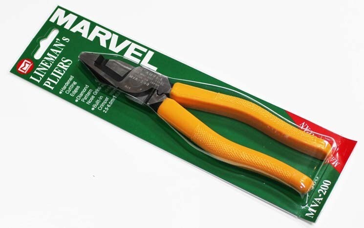 Marvel Pliers Cable Cutting Lineman's Pliers - MVA-200 Made in Japan