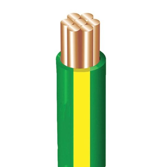4.0mm Building Wire Stranded Electrical Cable Green/Yellow Earth 100m CBL4BWET