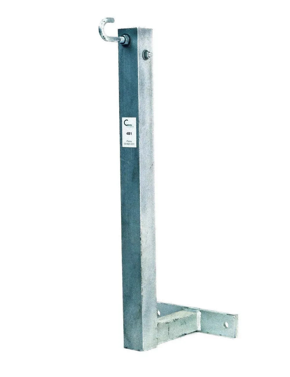 Clarke 450mm Single Leg Point of Attachment Fascia Bracket - CLA3B1F