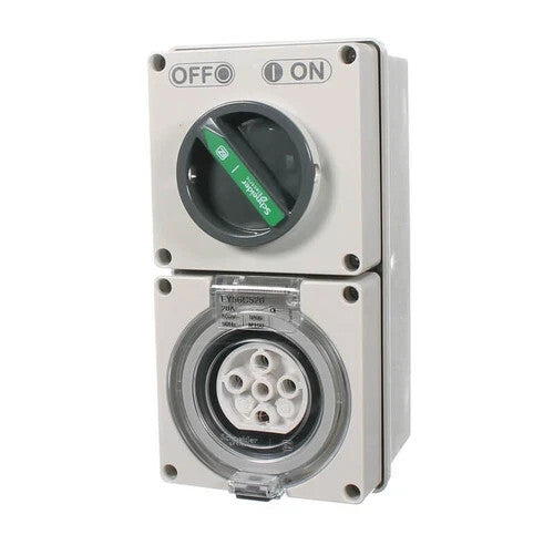 Clipsal by Schneider Electric EY56C520 | 5 Pin 20Amp Switched Socket Outlet