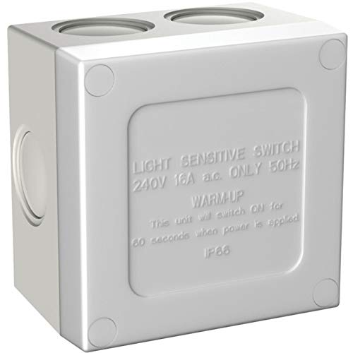Cabac Weatherproof Sunset Switch Light Sensor/Timer/ECO - HSC110SS