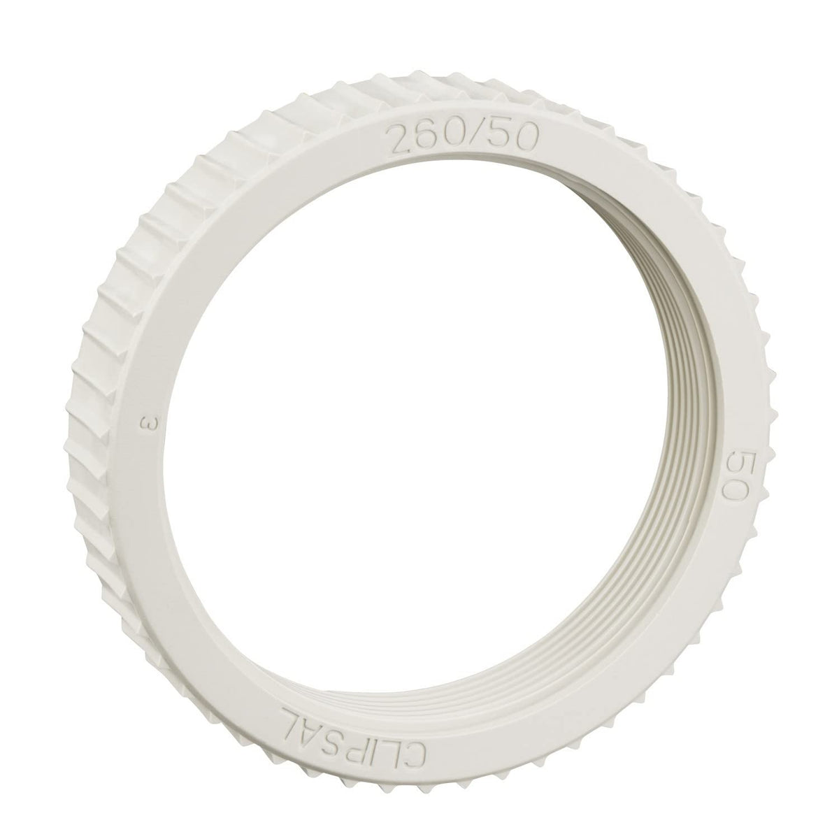 Clipsal 260/50 PVC Conduit Screwed Lock Ring 50mm Grey