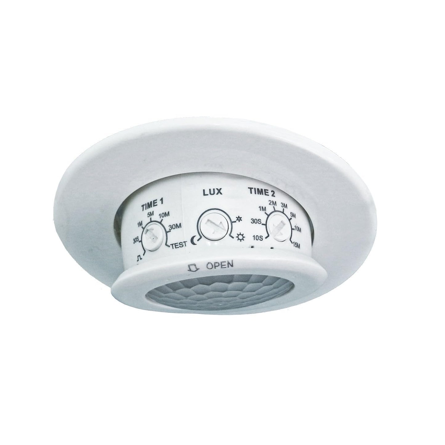 Clipsal 753CF1 Argus 360 Degree Infrascan Flush Ceiling Mount Single Output PIR Motion Sensor, White