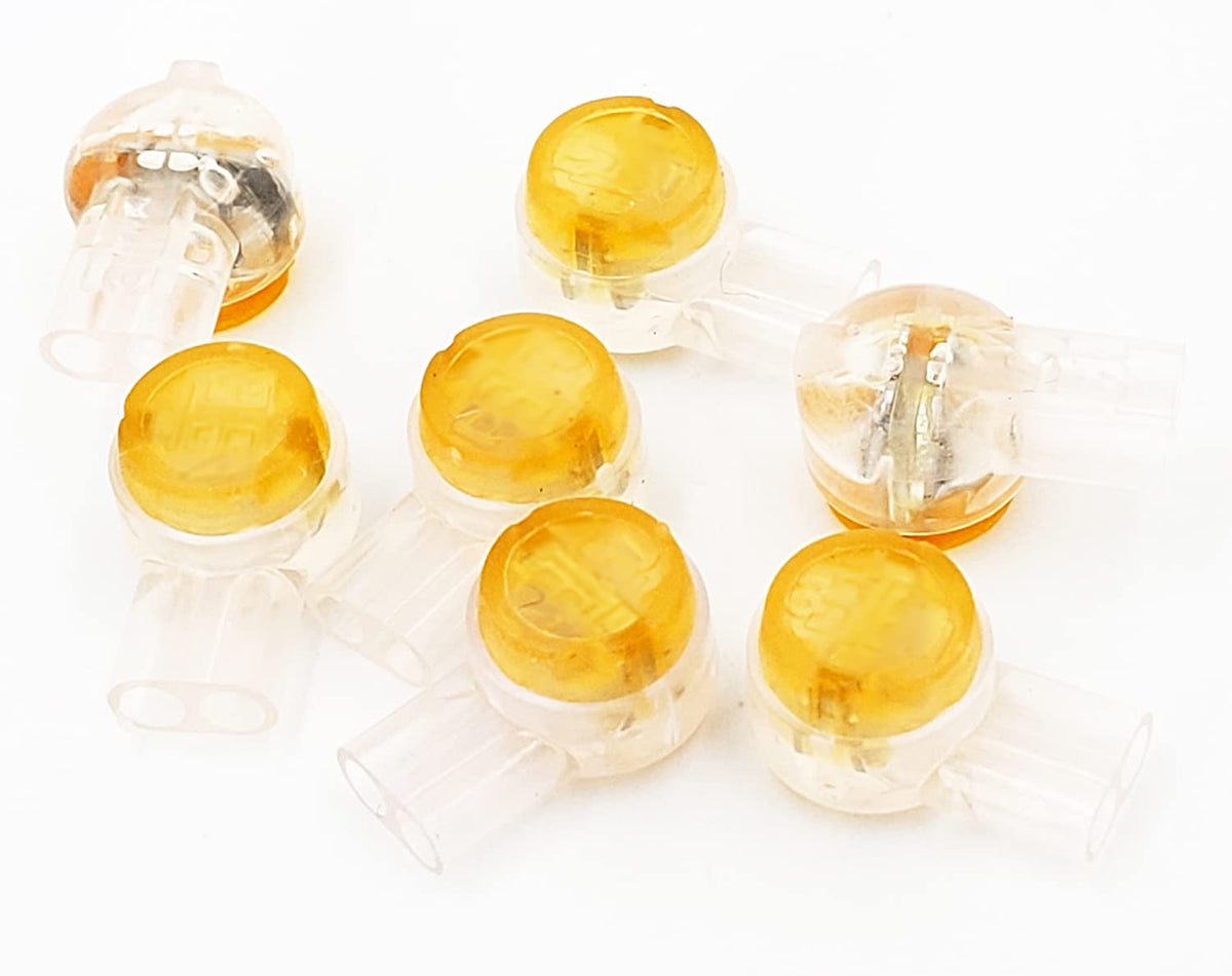 Ideal Industries 86-955 UY2 Jellybean Butt Splice Connector Gel Filled - 100 Pack