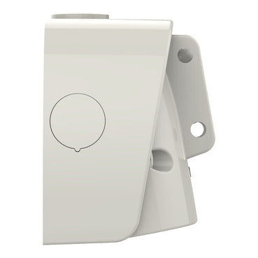 Clipsal WSC227GY Weatherproof Horse Shoe Single Socket Outlet 10A 250V Grey