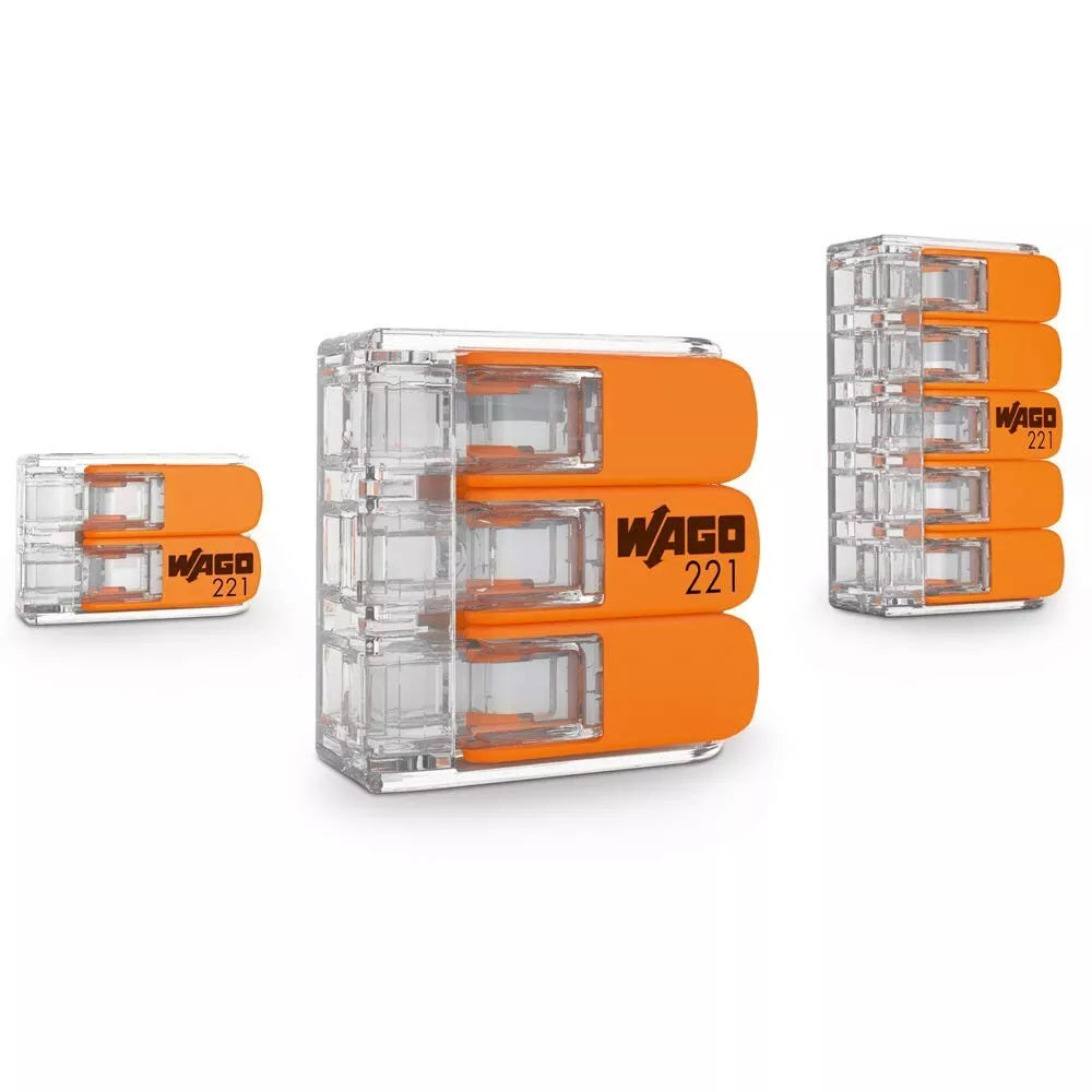 Wago 887-952 - 4mm Compact Splicing Connector Set 221 Series L-BOXX Mini