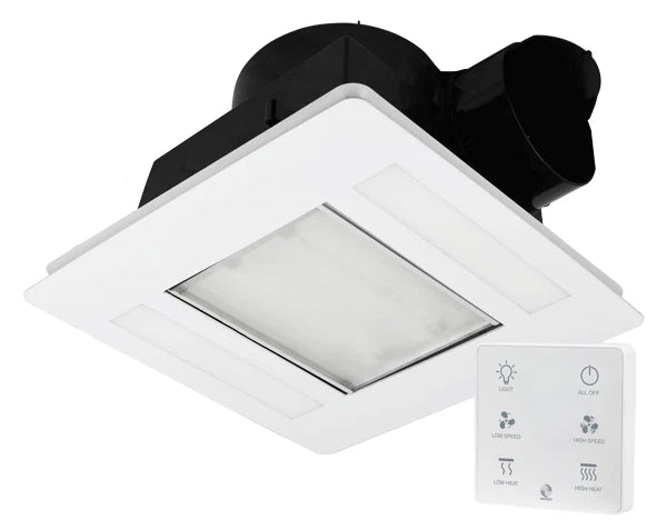 Fantech Response Radiance 3 in 1 Bathroom Heater + Exhaust + Light RESP3-1WH