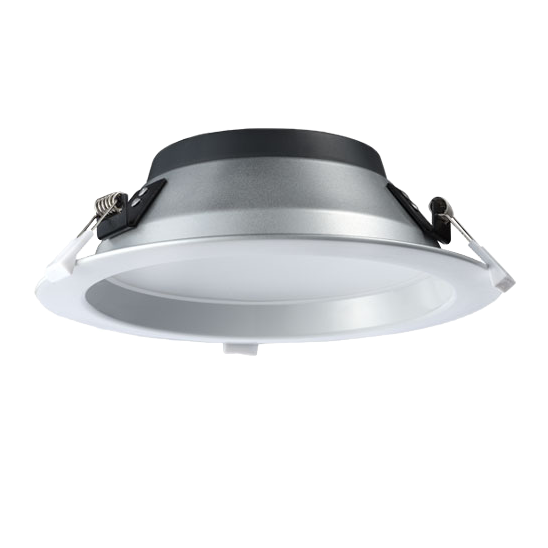 SAL Premier S9074TC/DP - 15W/20W Dual Power LED Downlight, Tri-Colour, IP64, 160mm Cut Out, White