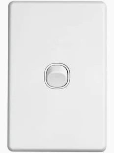 Clipsal C2031VA-WE Classic C2000 1 gang light switch white