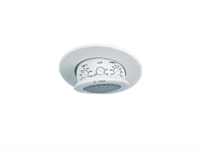 Clipsal  753CF1   Infrascan PIR Sensor -  240V AC 360° 3-Wire Gimbled Head