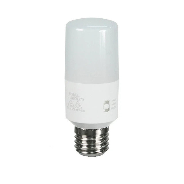 SAL LT409TC-E27D 9W dimmable LED lamp, E27 base, tri-colour