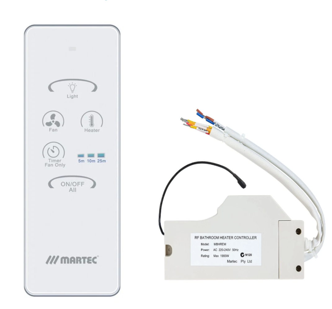 Martec  Martec MBHRKIT - Bathroom Heater Remote Control Kit - MACMBHRKIT