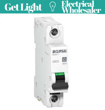 Clipsal by Schneider Electric 10amp Single Pole 4.5kA Circuit Breaker  MCB4-110