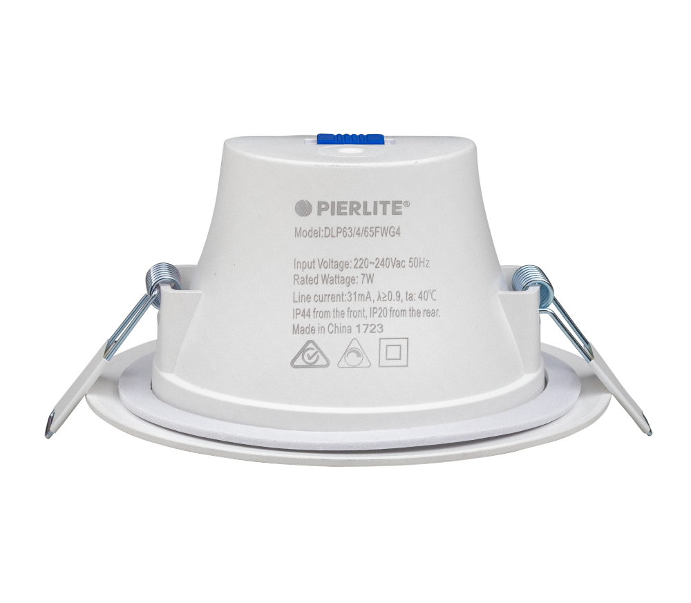 80 Pack - Pierlite Litelux Downlight Gen 4 - 7W TRICOLOR - DLP63/4/65FWG4