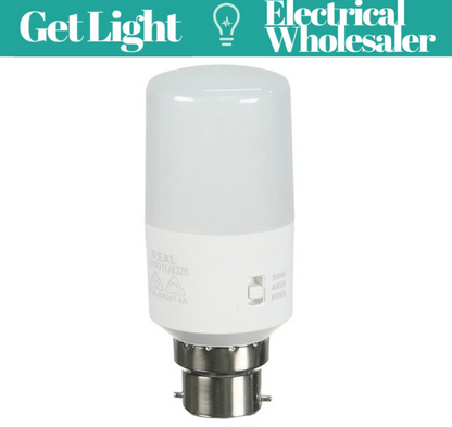SAL LT409TC-B22D | 9W Dimmable BC LED Lamp | Tri Colour 3K/4K/6K