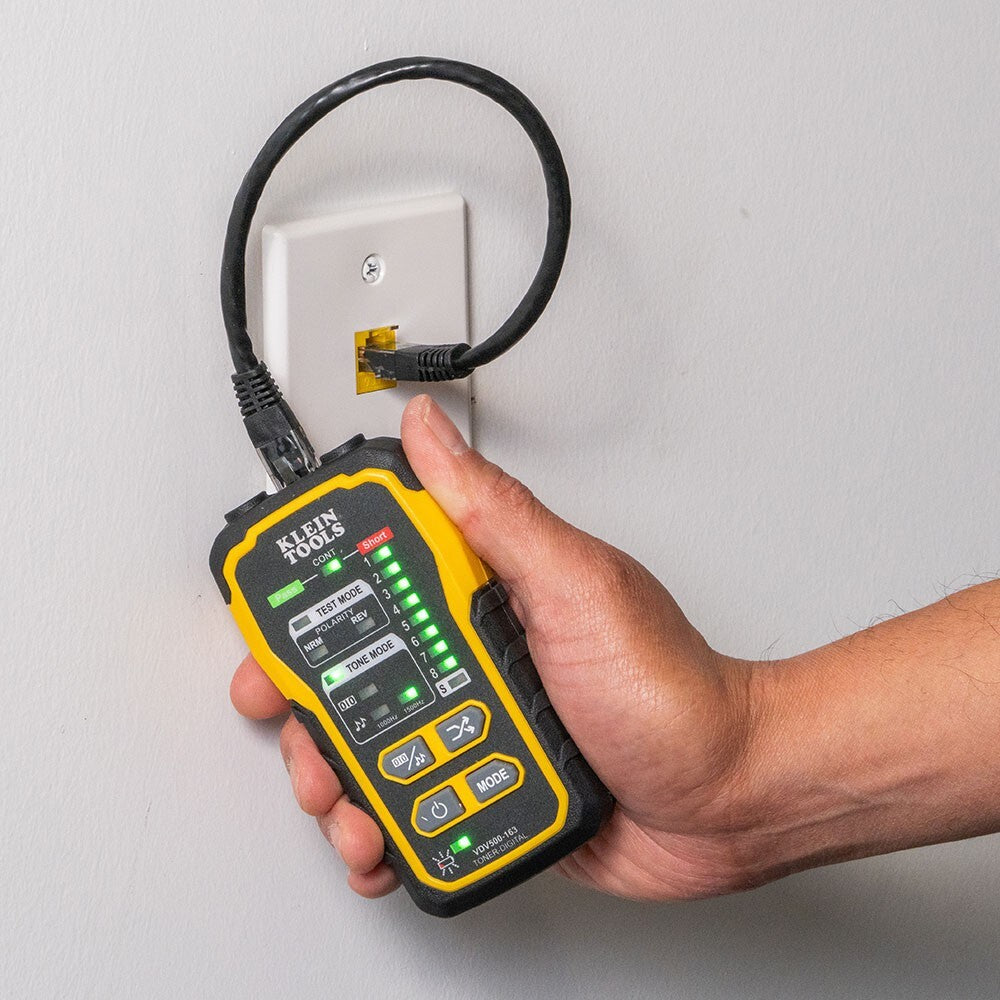 KLEIN Tools Tone & Probe PRO Wire Tracing Kit with Digital Tone Generator