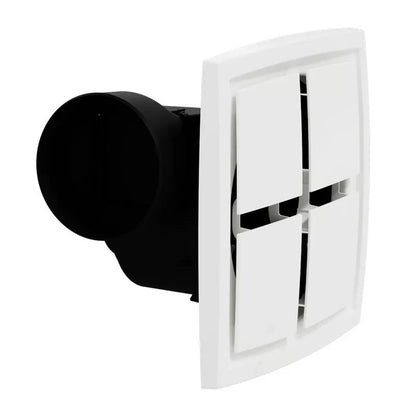 Clipsal Airflow Square Fascia Ductable Ceiling Exhaust Fan White - CEF40N-WE