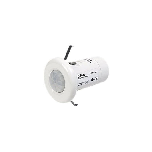 Clipsal 753R-WE 360 Degree PIR Motion Sensor Passive Flush Mount