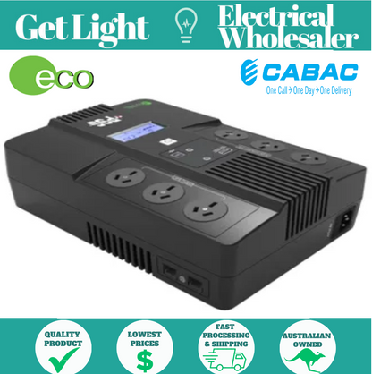 Eco Powerboard UPS 800VA with LCD Display - ECO800L