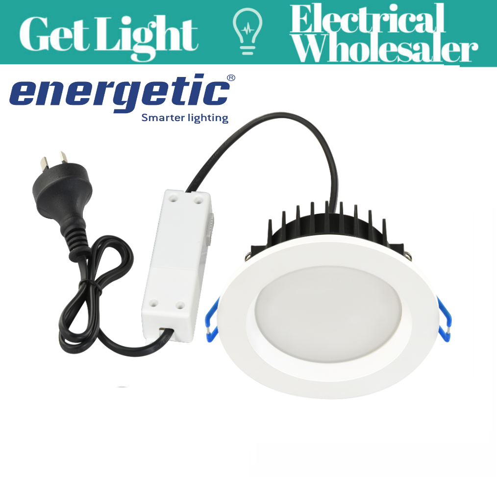 Energetic Lighting Trivalite 172084 8w Tri-colour Dimmable Flex & Plug
