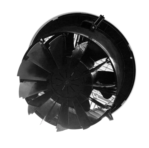 IXL Eco Ventflo 250mm Extraction Fan Bathroom Exhaust Fan 10333 - EASY PLUG IN