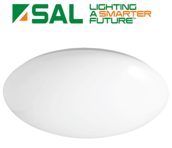 SAL Opal LED Oyster Dual Power 15W/30W 390mm Tri Colour | SO3700/40TC/DP2
