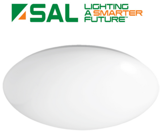 SAL Opal LED Oyster Dual Power 15W/30W 390mm Tri Colour | SO3700/40TC/DP2