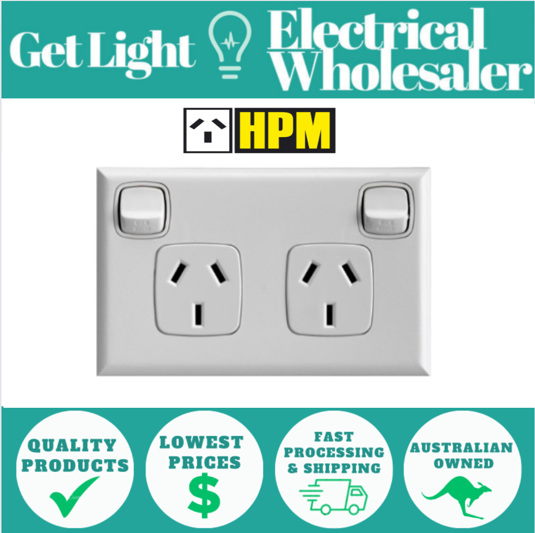 HPM Excel Double GPO Powerpoint XL777WE 10A