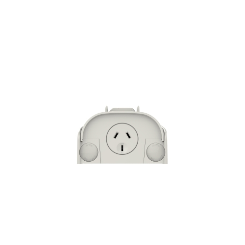 Clipsal by Schneider Electric  CLIPSAL WSC227-GY | Single Weatherproof Power Poi