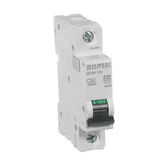 Clipsal MCB4-132 Resi Max Circuit Breaker 32A Single Pole 4.5kA