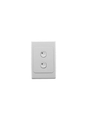 Clipsal 5032NL-WE 2000-SERIES C-BUS2 WALL SWITCH 2-Button Programmable