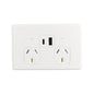 Trader Flat Cat FLPP2USBAU -  Fully Integrated Dual Format A&C USB Charger