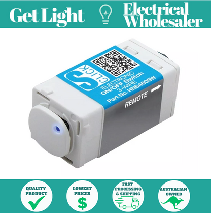 Cabac - Electronic On / Off Switch Mech 3 Wire 240v 5 Amp -  HNS460SW