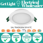 SAL  S9141TC2/WH Tradegem II 9W Dimmable LED Tri Colour Downlight Kit
