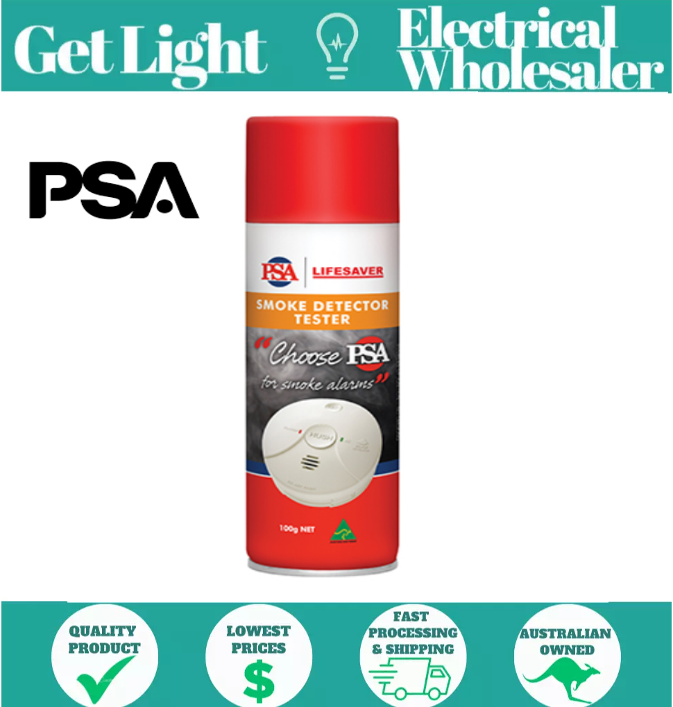 PSA Smoke Detector Tester Spray - 100ml - PSA LIFESAVER LT711