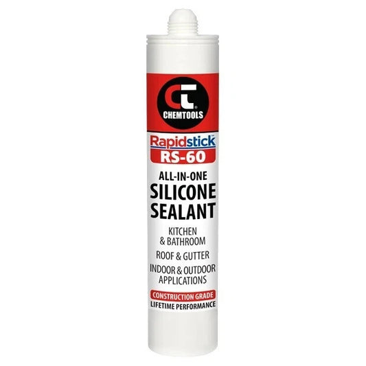 Rapidstick RS-60 All in one Silicon Sealant Clear 300ml 8-RS60CL-300
