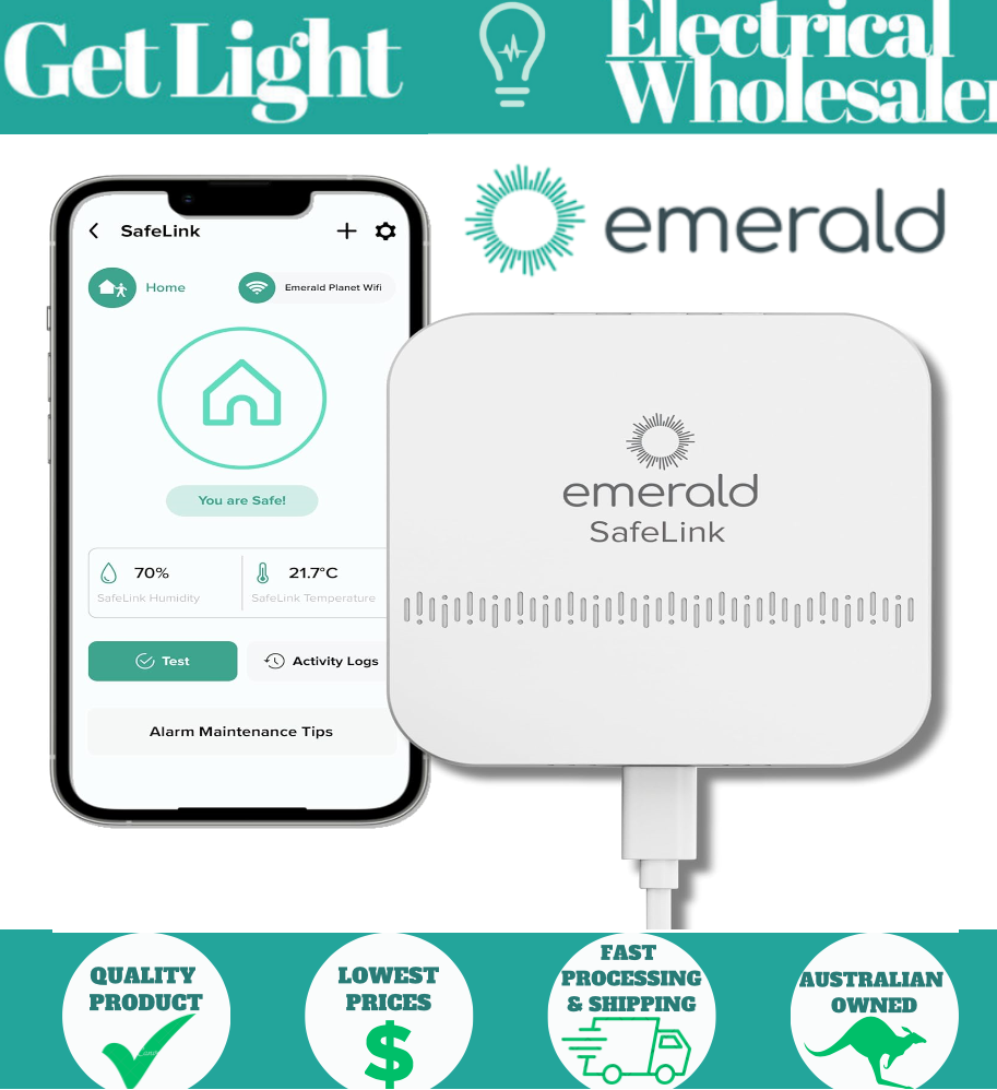 Emerald Planet SAFELINK Smoke Alarm Wi-Fi Gateway - EEMS-SAFEL-RFWIFI