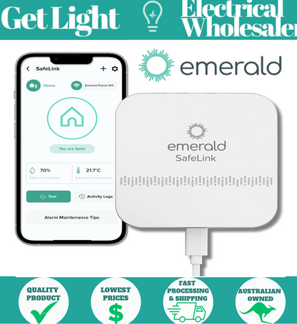 Emerald Planet SAFELINK Smoke Alarm Wi-Fi Gateway - EEMS-SAFEL-RFWIFI