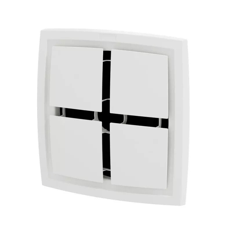 Clipsal Airflow Square Fascia Ductable Ceiling Exhaust Fan White - CEF40N-WE