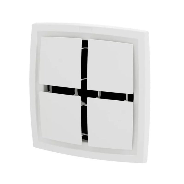 Clipsal CEF40N-WE Airflow square fascia ductable ceiling exhaust fan, white