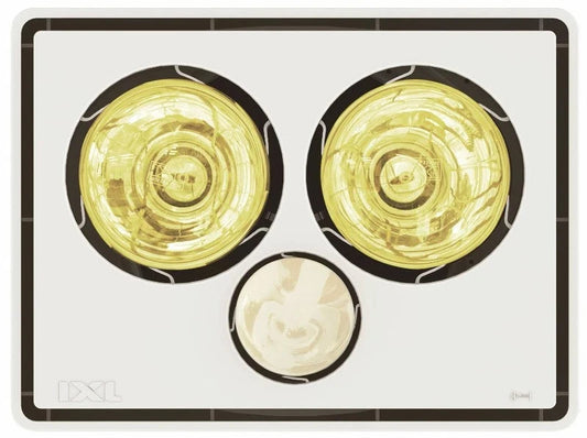 IXL 11463 - VIVID TRADE 3-IN-1 BATHROOM FAN LIGHT HEATER