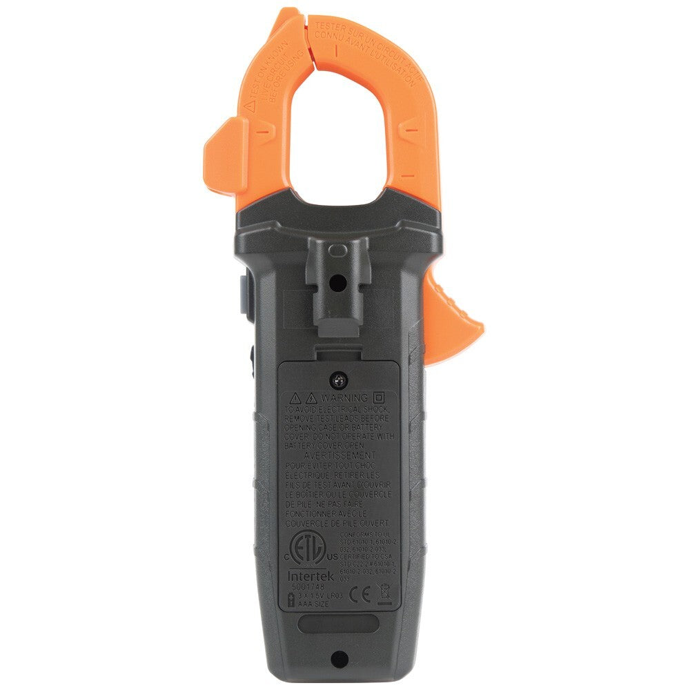 Klein Tools AC/DC Digital Clamp Meter 400 amp Auto Ranging - CL390