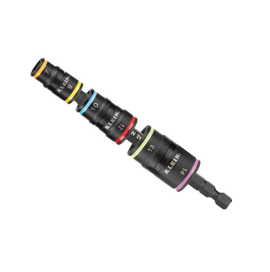Klein Tools 32933M 6-in-1 Impact Flip Socket Set for Impact Drive