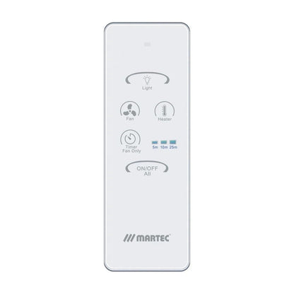 Martec Bathroom Heater Remote Control Kit | MBHRKIT