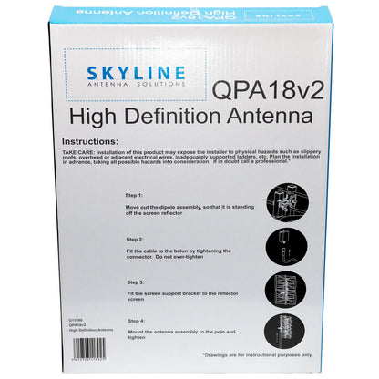 Skyline QPA18V2  Medium UHF 4G Antenna G11890