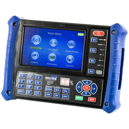 DIGITEK 18ASF-7000v3 Digital TV and Satellite Signal Meter DVB-S, DVB-S2 & DVB-T